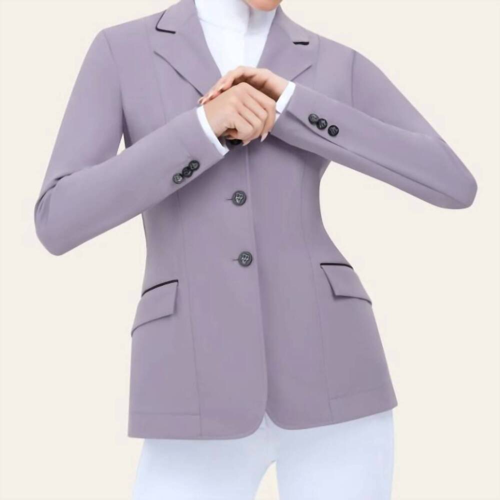 NEW R.J. CLASSICS monterey show coat in dusty lilac